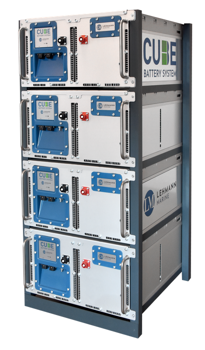 CUBE - Modular air-cooled LFP battery system for high-energy marine applications