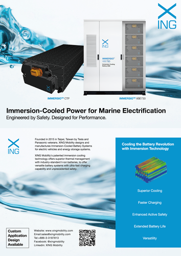 Immersion-Cooled Power for Marine Electrification