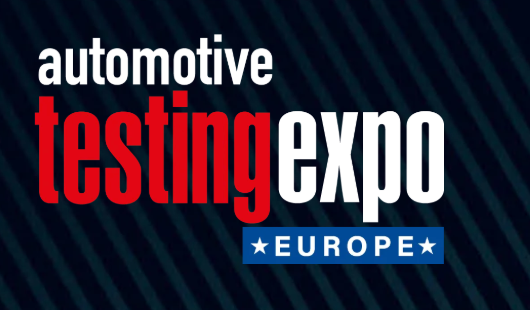 Photo shows the Automotive Testing Expo Europe logo