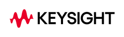 Photo shows Keysight logo