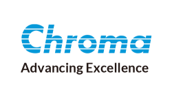 Photo shows Chroma ATE logo