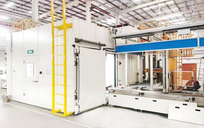 Complete acoustic test chamber (booth/box) system
