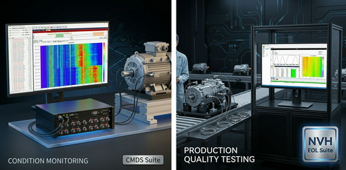Early fault diagnosis and range-extender NVH end-of-line testing systems