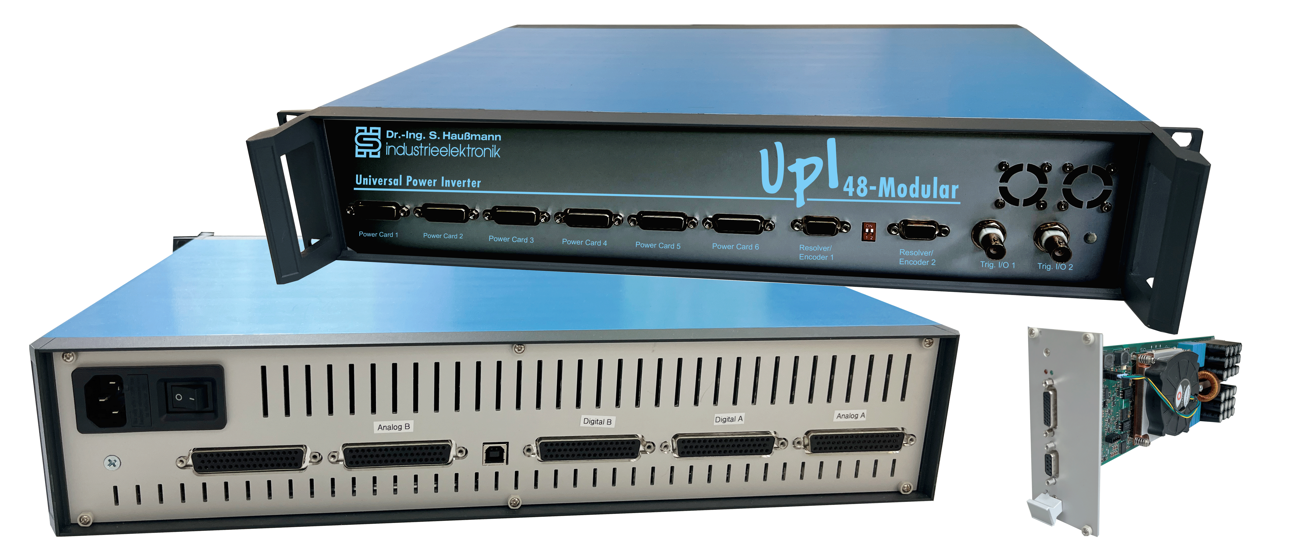 Modulares Umrichtersystem UPI48-M / Modular inverter system UPI48-M