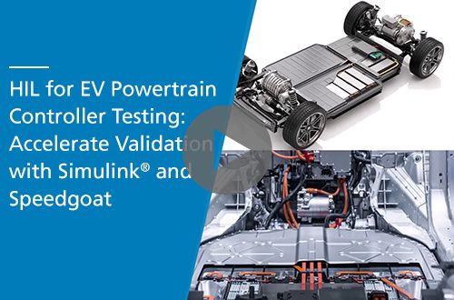  Hardware in the Loop Testing for Electric Powertrains