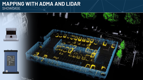 Lidar Mapping with ADMA: precise, efficient, reliable.