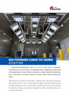 Environmental Chamber and Wind Tunnel