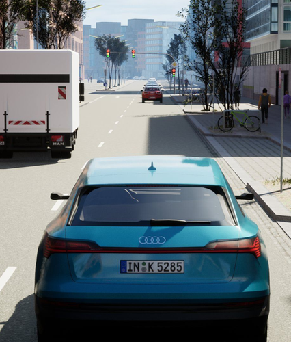 Create, Configure and Evaluate ADAS Functionalities in a Virtual Environment with VTD