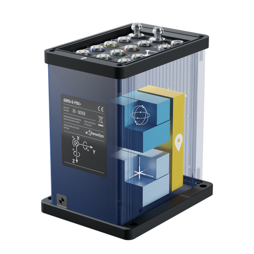 GNSS/inertial system ADMA: Inertial REference System ADMA-G for vehicle dynamics testing