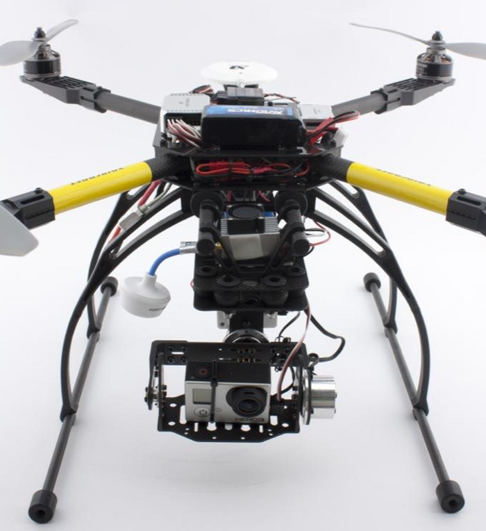 4D drone measurements and AI calibration in solar simulation chambers