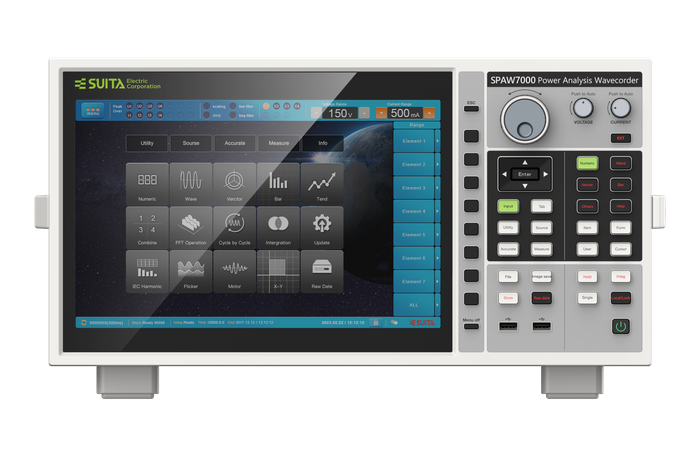 Advanced power analyzer for precise measurement
