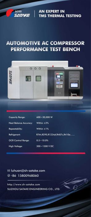 Automotive AC Compressor Performance Test Bench
