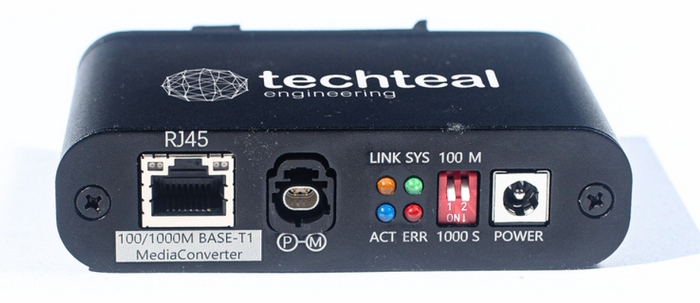 Techteal Automotive Ethernet Media Converter