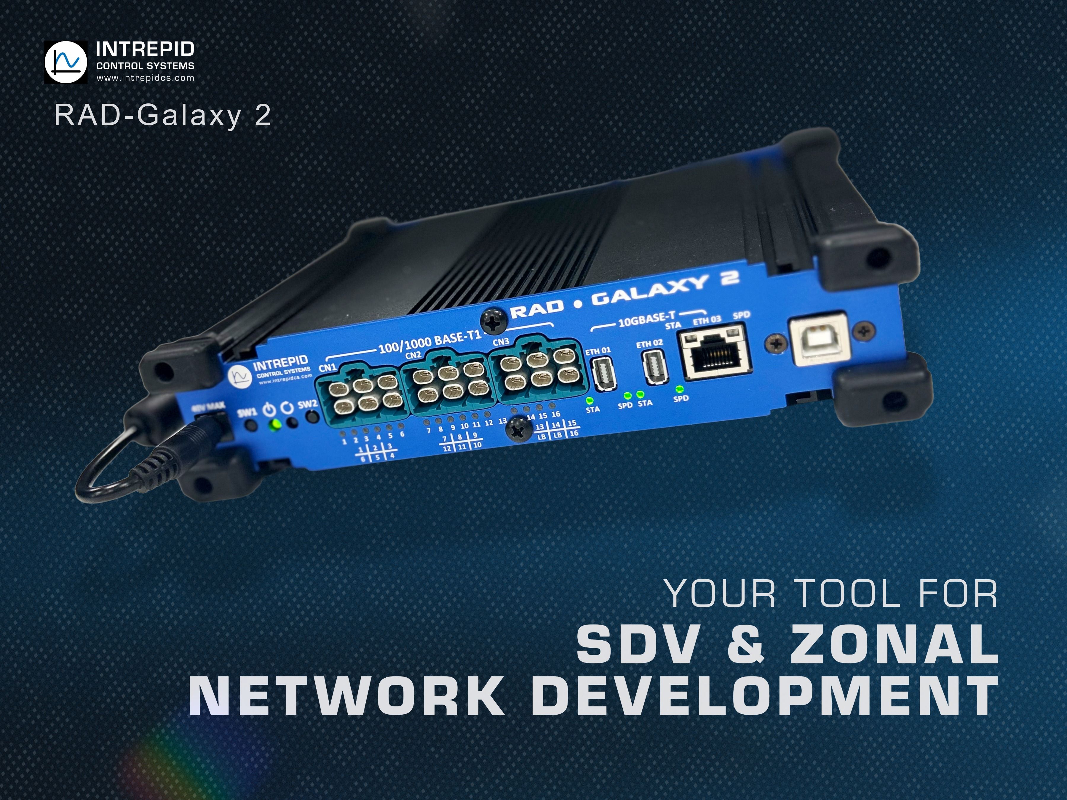 RAD-Galaxy 2 – Automotive Ethernet Active Tap & Gateway