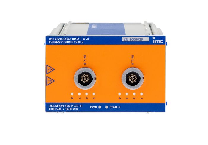 imc Test & Measurement Launches New Measurement Module for Safe and Precise  Thermocouple Monitoring Up to 1400 V