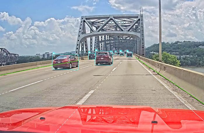 AI labeling of test drive videos