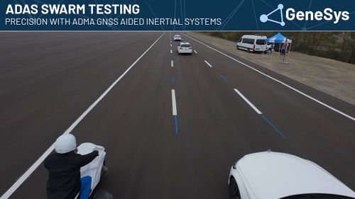 ADAS Swarm Testing - Precision with ADMA, the GNSS Inertial Navigation System