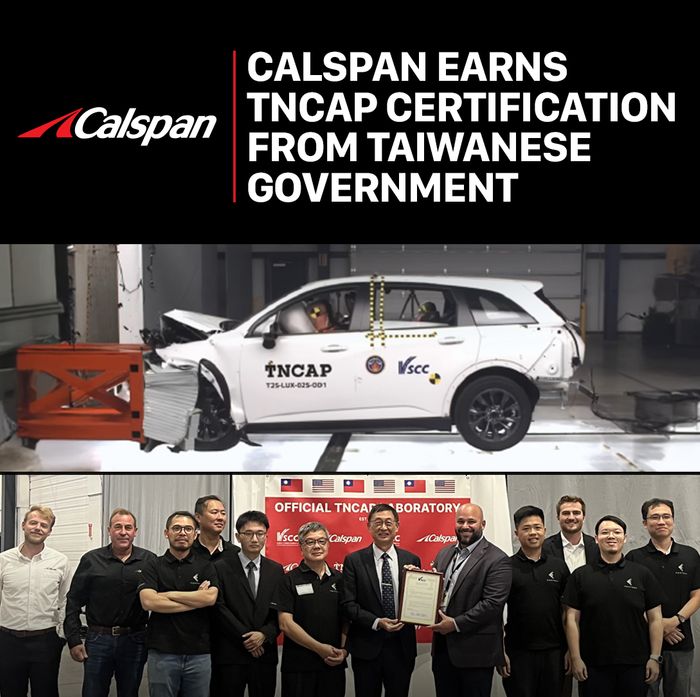 Calspan Earns TNCAP Certification from Taiwanese Government