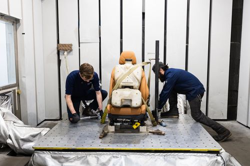  Inside the Lab: MAST Testing for Seating Components | Troy, Michigan