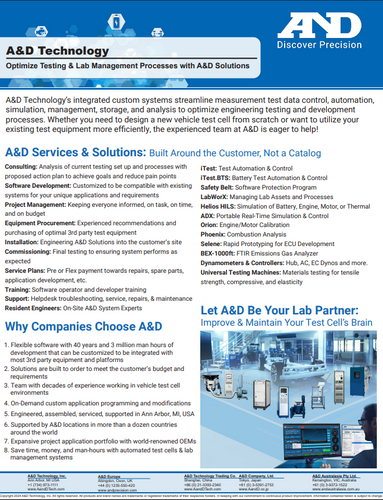 A&D Solutions and Services