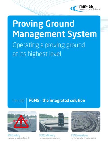 mm-lab PGMS - Integrated Solution