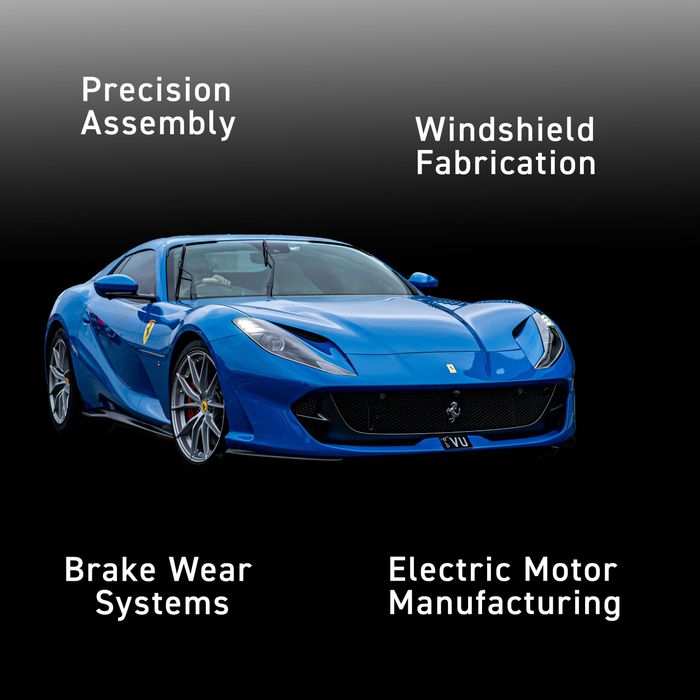 NONCONTACT DISPLACEMENT  SENSORS IN AUTOMOTIVE BRAKE TEST & MANUFACTURE