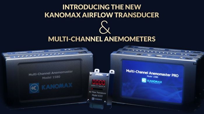 Kanomax Multi-Channel Anemometer for Automotive and HVAC Testing