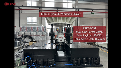 KRD70-55T Hydraulic Vibration Shaker
