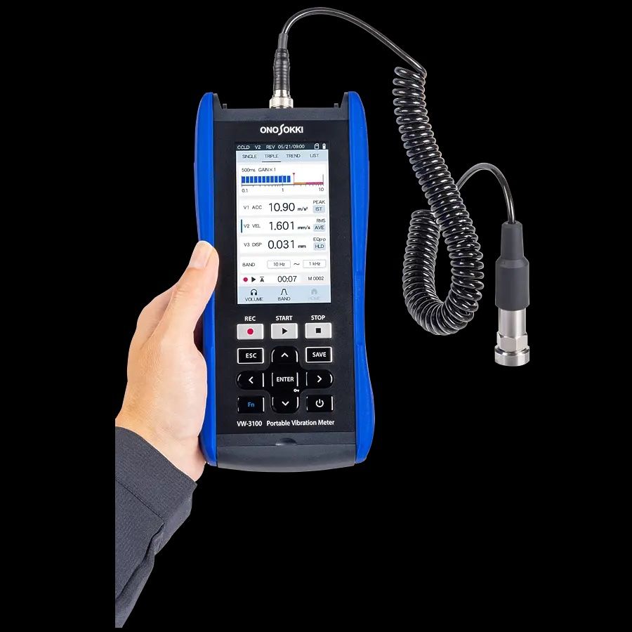 VW-3100 Portable Vibration Meter