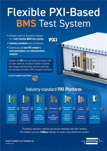 Flexible PXI-Based BMS Test System 