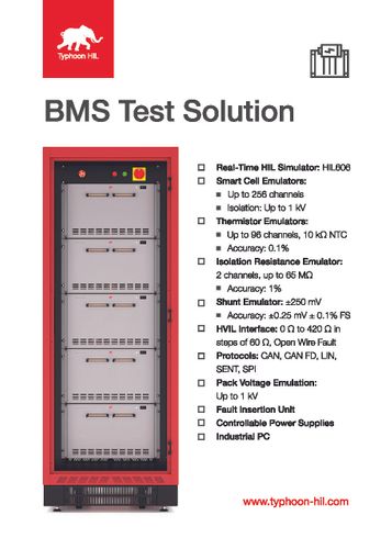 BMS Test Solutions