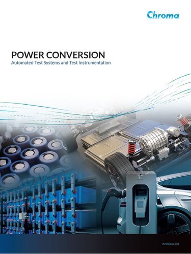 Chroma Power Conversion Brochure