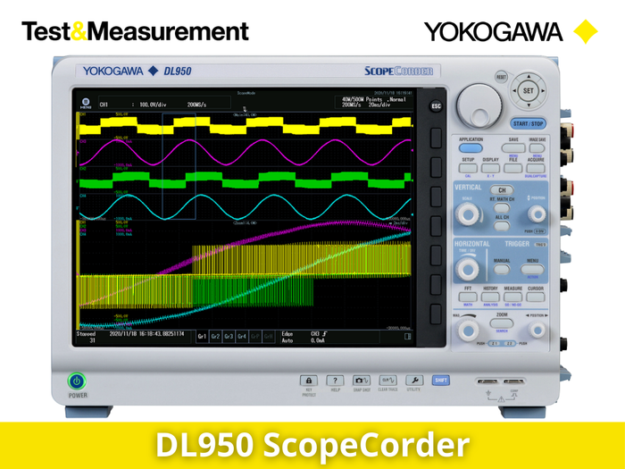 DL950 ScopeCorder Data Acquisition Recorder