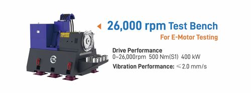 26,000 rpm Test Bench