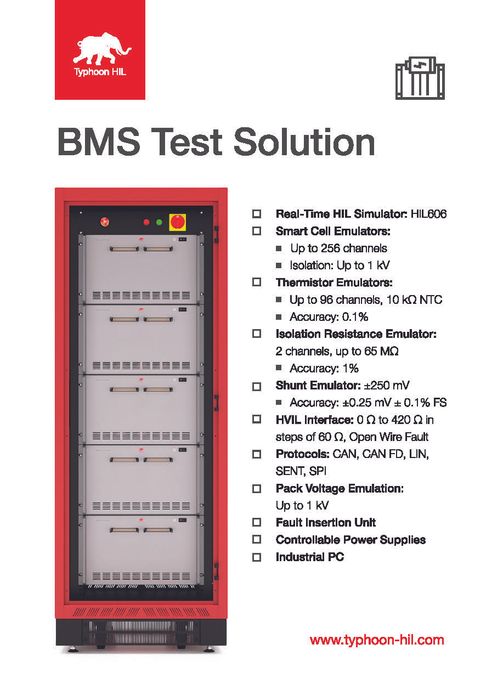 BMS HIL Testbed