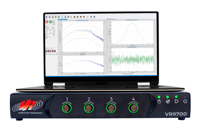 High-performance vibration controller for low-noise testing