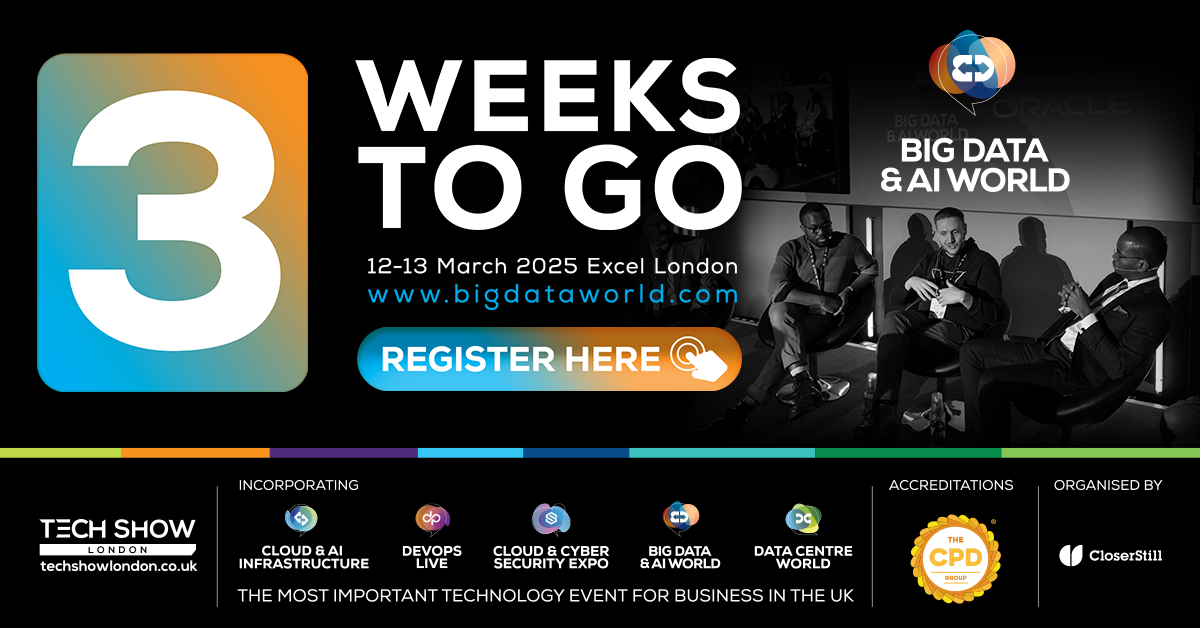 3 Weeks To Go | Big Data & AI World 2025