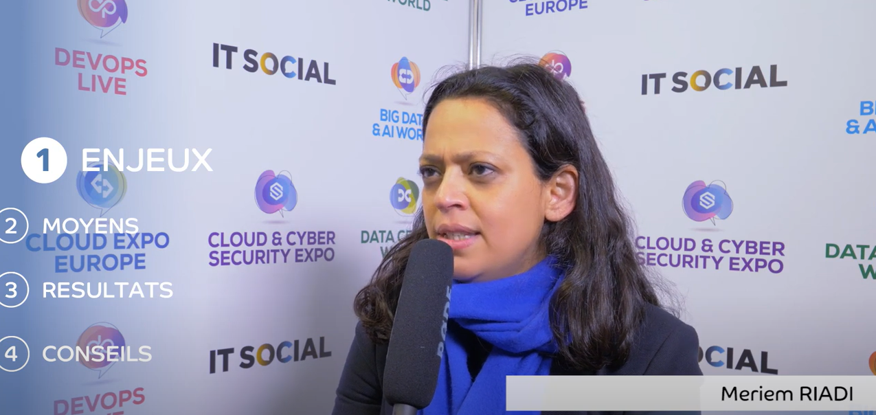 Interview | Meriem RIADI : Détection automatique des déchets | Group CDO - Suez