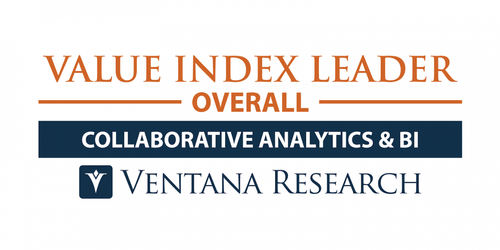 Ventana Research Ranks Yellowfin an Overall Value Index Leader in Collaborative Analytics and BI