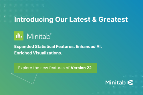 Minitab Statistical Software with Enhanced AI Capabilities