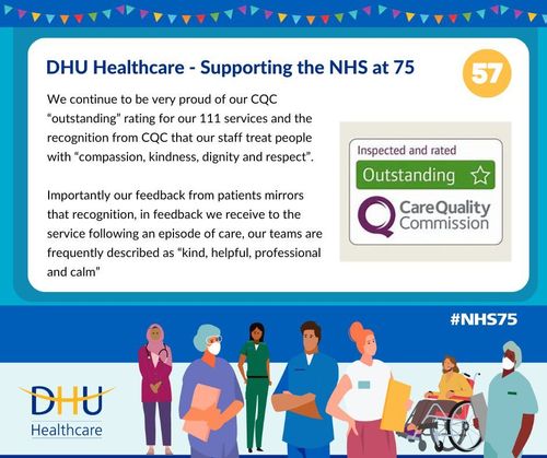Supporting the NHS at 75