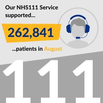 NHS 111 Service Supported