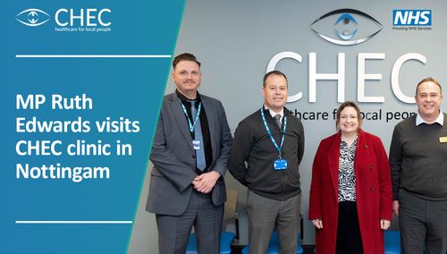 MP Ruth Edwards visits CHEC clinic in Nottingham