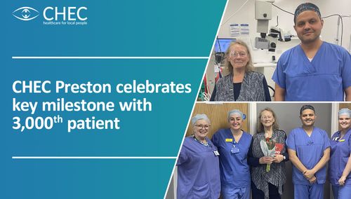 CHEC Preston celebrates key milestone with 3,000th patient