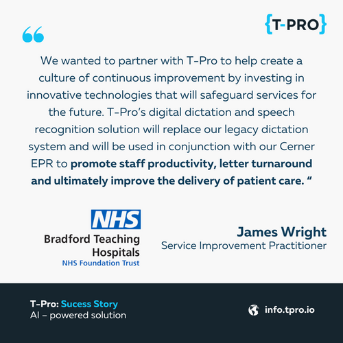 T-Pro & Bradford Teaching Hospitals NHS Foundation Trust