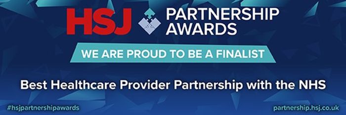 Shortlisted for HSJ Partnership Awards 2024 – Best Healthcare Provider Partnership 2024