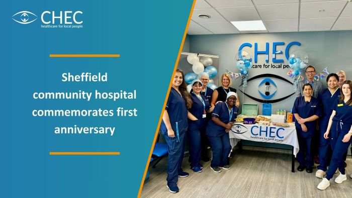 Sheffield Community Hospital Commemorates First Anniversary