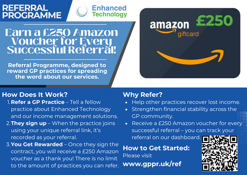 Enhanced Technology Rewards GP Practices Through New Referral Programme