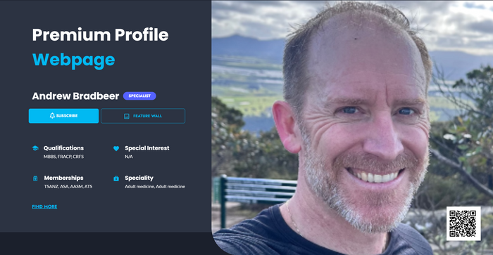 Practice and practitioners premium FREE profile pages