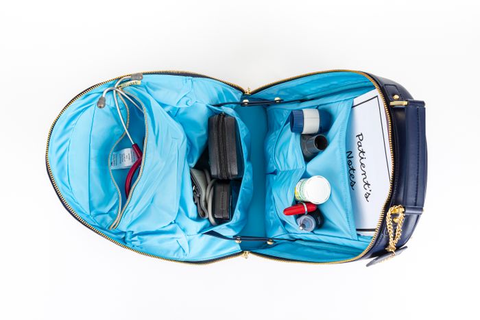 The Mae IYASU Medical Bag in Indigo